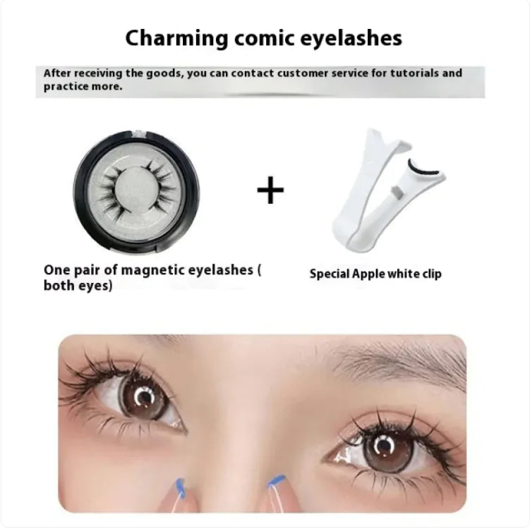 Reusable Glue-Free False Lashes