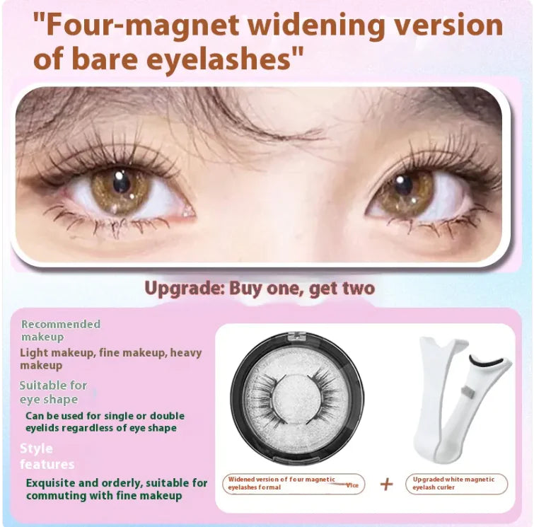 Reusable Glue-Free False Lashes